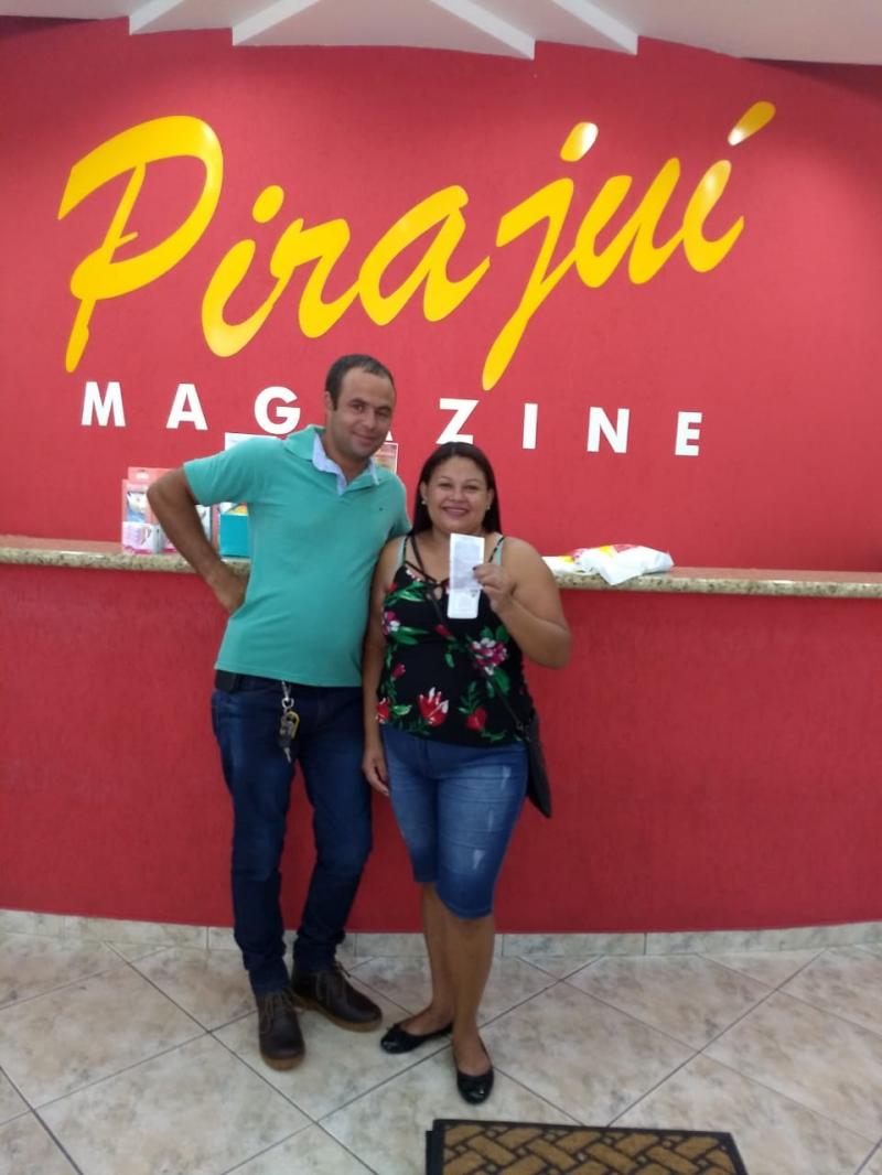 Ganhador Pirajuí Magazine 12-11-2018