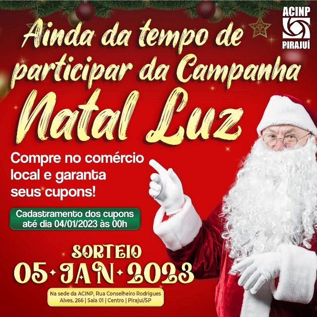 Show de Prêmios da ACINP 2022 - Natal Luz.